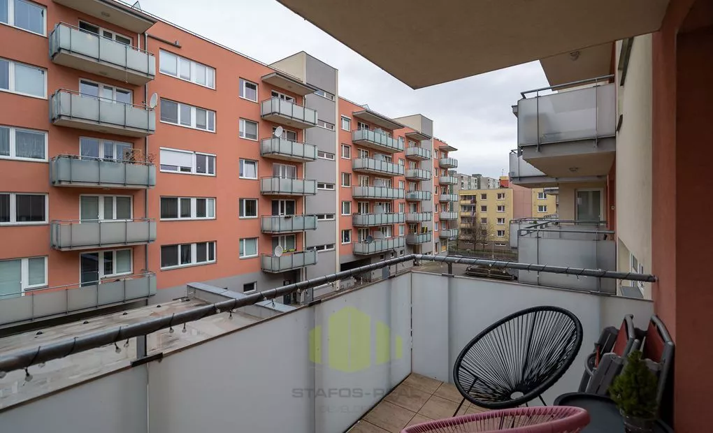 Prodej moderního bytu 2+kk 46m2 + balkón 6m2 v novostavbě, Družební, Olomouc - Nové Sady