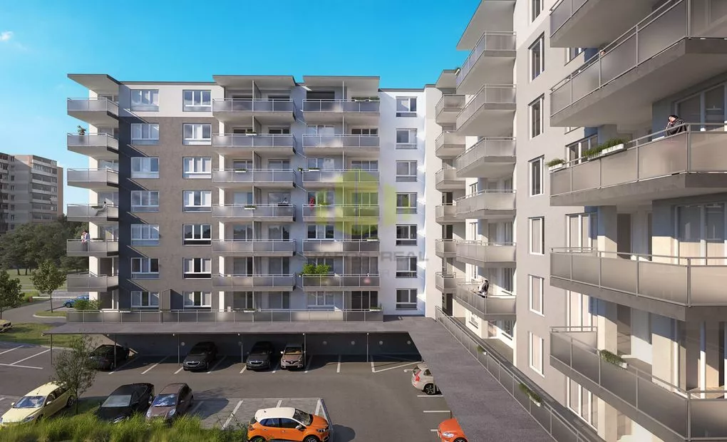 Prodej moderního bytu 3+kk 82,47 m2 + 9,55 m2 lodžie, Janského D1, Olomouc - Povel
