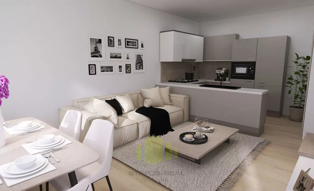 Prodej moderního bytu 2+kk 58,71 m2 + 9,48 m2 lodžie, Janského D1, Olomouc - Povel
