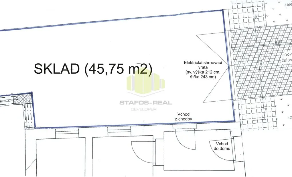 Pronájem kanceláře, 75m2, U Solných mlýnů - Olomouc