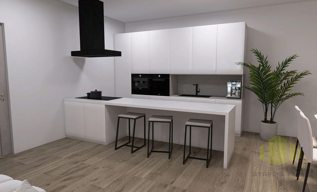 Prodej slunného bytu 3+kk 84,2m2 + lodžie 11,25m2 Topolová D, Olomouc - Slavonín