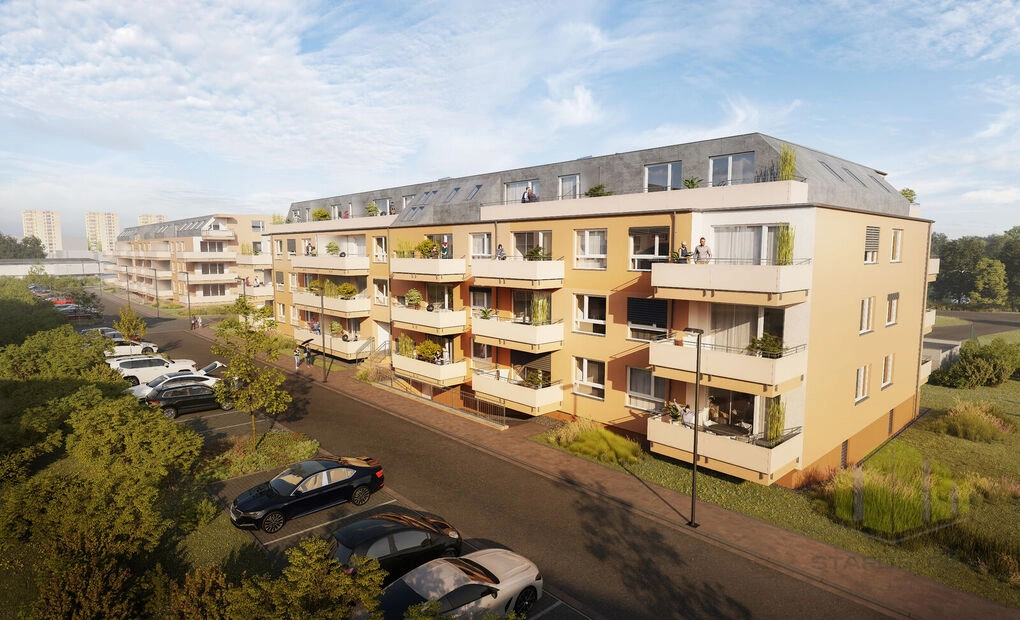 Prodej slunného bytu 3+kk 84,2m2 + lodžie 11,25m2 Topolová D, Olomouc - Slavonín