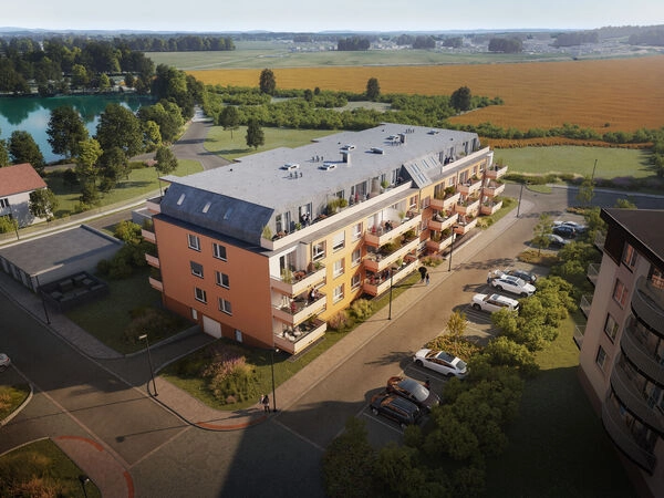 Fotografie nemovitosti - Prodej slunného bytu 3+kk 75,4m2 + lodžie 13,84m2 Topolová D, Olomouc - Slavonín