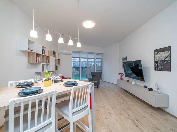 Fotografie nemovitosti - Prodej luxusní novostavby bytu 3+kk 91,4m2 se zahrádkami, Eduarda Hamburgera, Olomouc