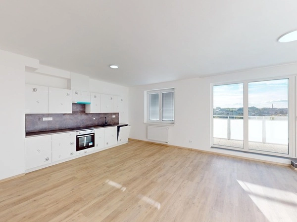 Fotografie nemovitosti - Prodej nového bytu 3+kk, 92m2 + 24 m2 lodžie, Topolová, Olomouc - Slavonín