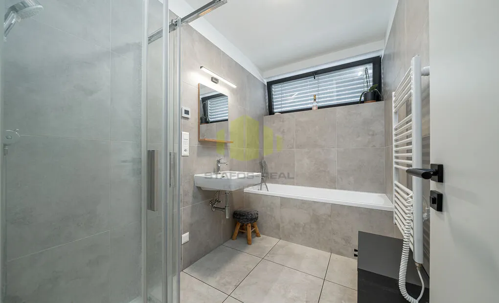 Prodej nízkoenergetického bungalovu 4+kk s garáží, pozemek 455m2, Ústín