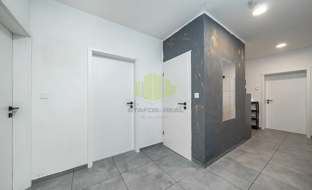 Prodej nízkoenergetického bungalovu 4+kk s garáží, pozemek 455m2, Ústín