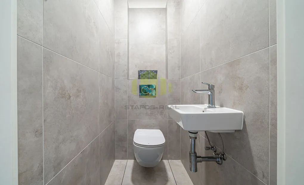 Prodej nízkoenergetického bungalovu 4+kk s garáží, pozemek 455m2, Ústín