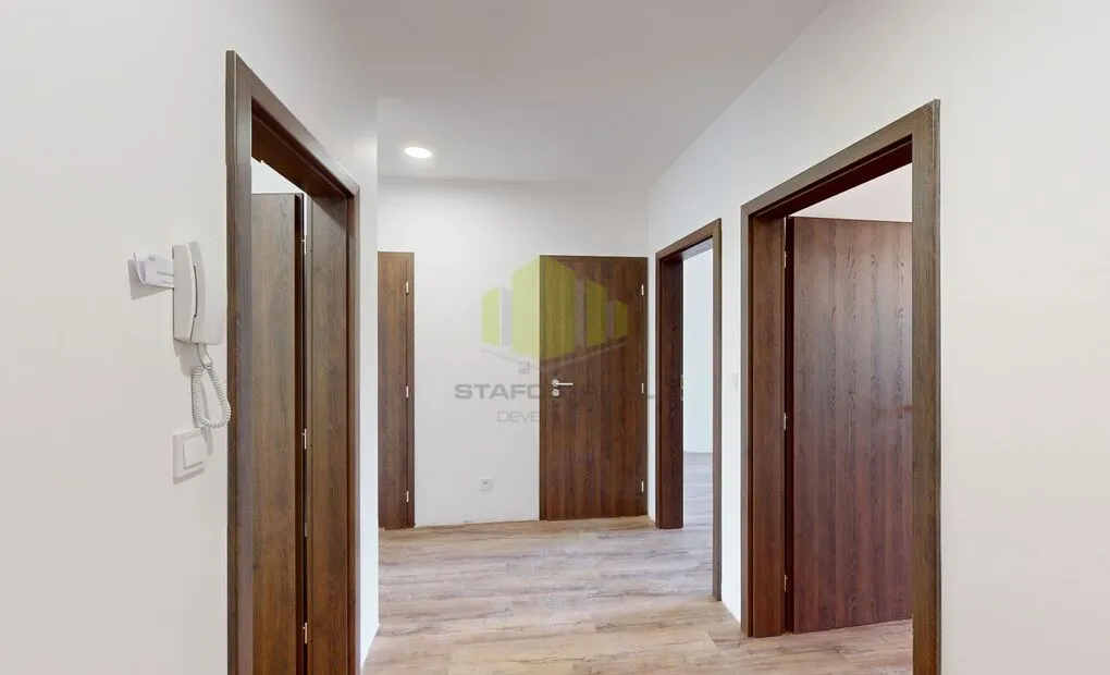 Pronájem novostavby bytu 3+kk 79,90m2 + lodžie 10,60m2 v novostavbě, Bydlení Šantova, Olomouc