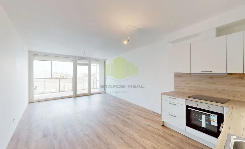 Pronájem novostavby bytu 3+kk 79,90m2 + lodžie 10,60m2 v novostavbě, Bydlení Šantova, Olomouc