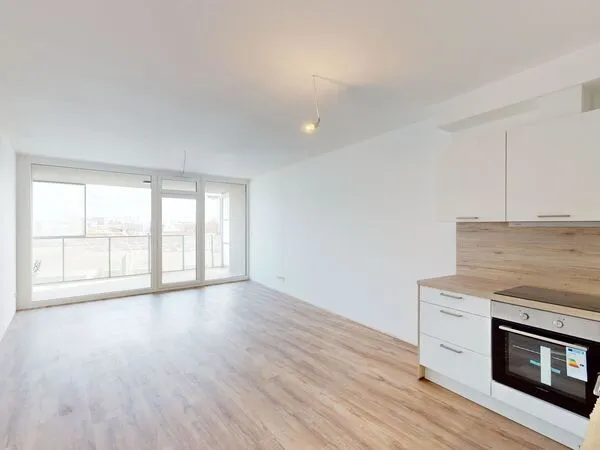 Fotografie nemovitosti - Pronájem novostavby bytu 3+kk 79,90m2 + lodžie 10,60m2 v novostavbě, Bydlení Šantova, Olomouc