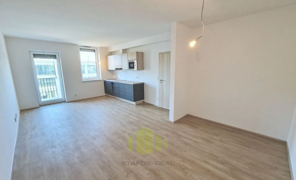 Pronájem novostavby 1+kk 44m2 + balkon 3,2m2 v novostavbě, Šantova, Olomouc