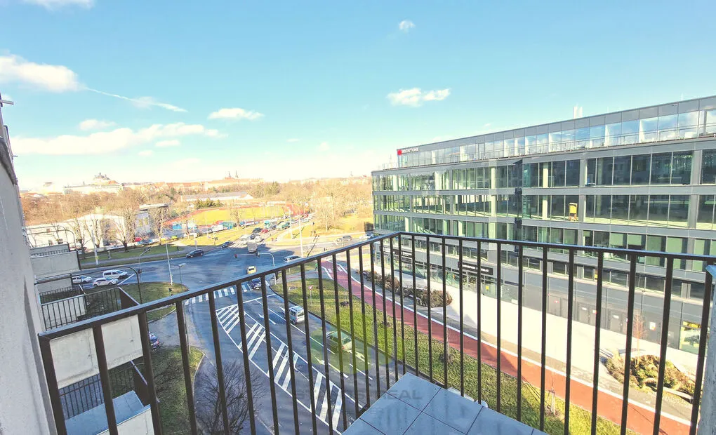 Pronájem novostavby 1+kk 44m2 + balkon 3,2m2 v novostavbě, Šantova, Olomouc