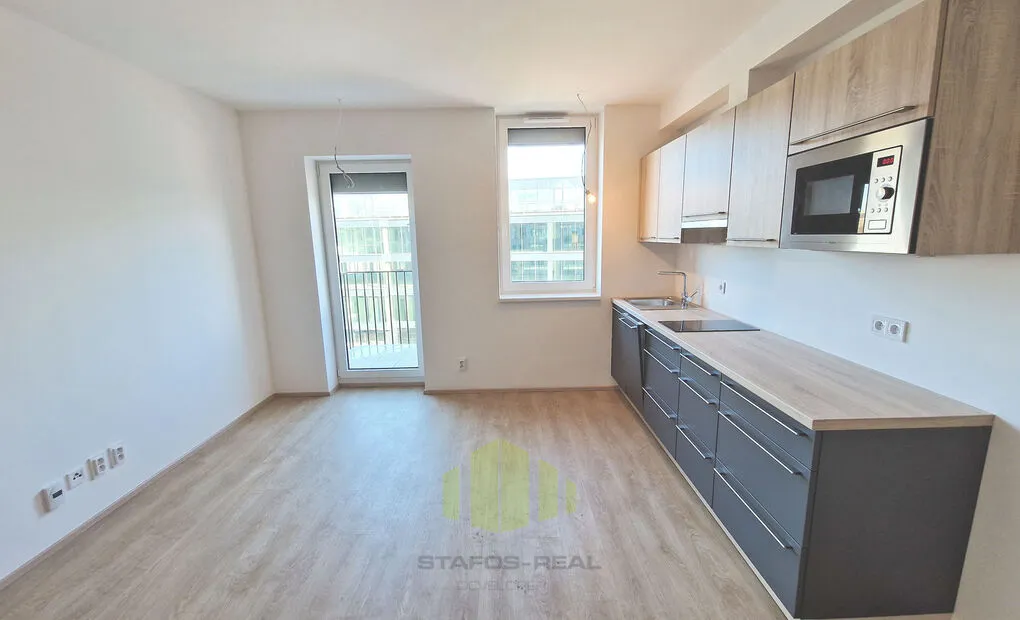 Pronájem novostavby 1+kk 44m2 + balkon 3,2m2 v novostavbě, Šantova, Olomouc