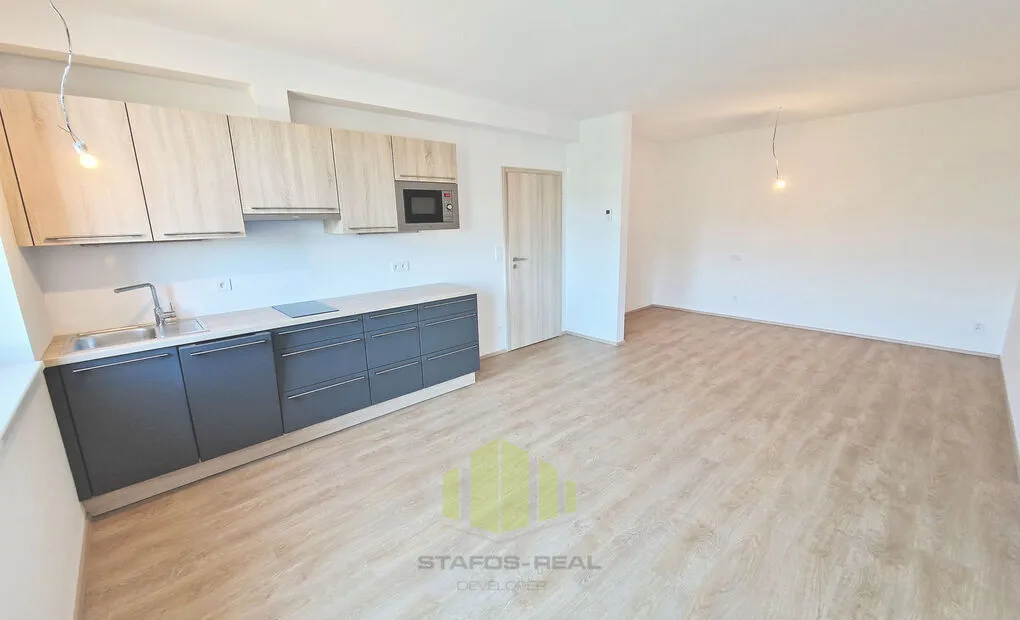 Pronájem novostavby 1+kk 44m2 + balkon 3,2m2 v novostavbě, Šantova, Olomouc