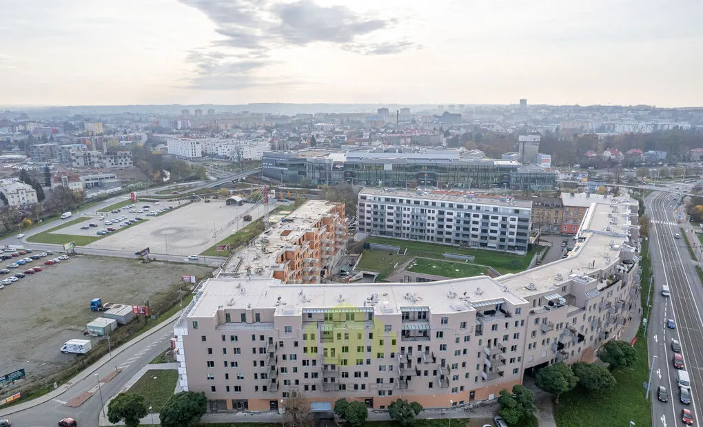 Pronájem novostavby 1+kk 44m2 + balkon 3,2m2 v novostavbě, Šantova, Olomouc