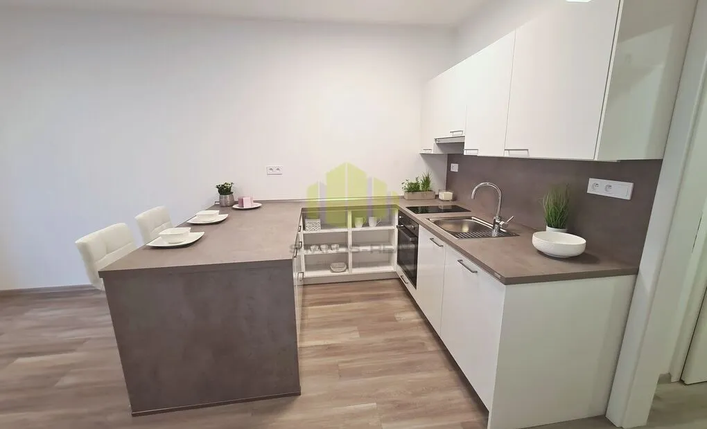 Pronájem novostavby bytu 1+kk 33,2m2 + lodžie 8,1m2 v novostavbě, Tovární, Olomouc - Hodolany