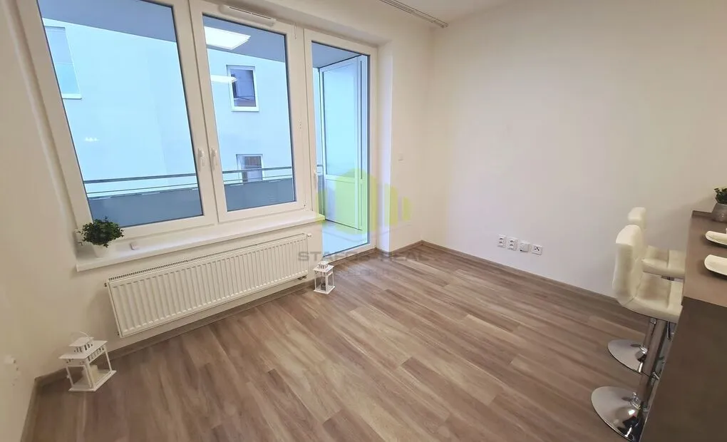 Pronájem novostavby bytu 1+kk 33,2m2 + lodžie 8,1m2 v novostavbě, Tovární, Olomouc - Hodolany