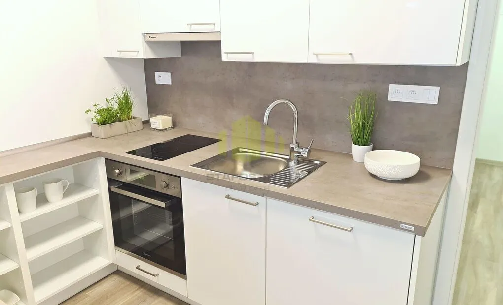 Pronájem novostavby bytu 1+kk 33,2m2 + lodžie 8,1m2 v novostavbě, Tovární, Olomouc - Hodolany