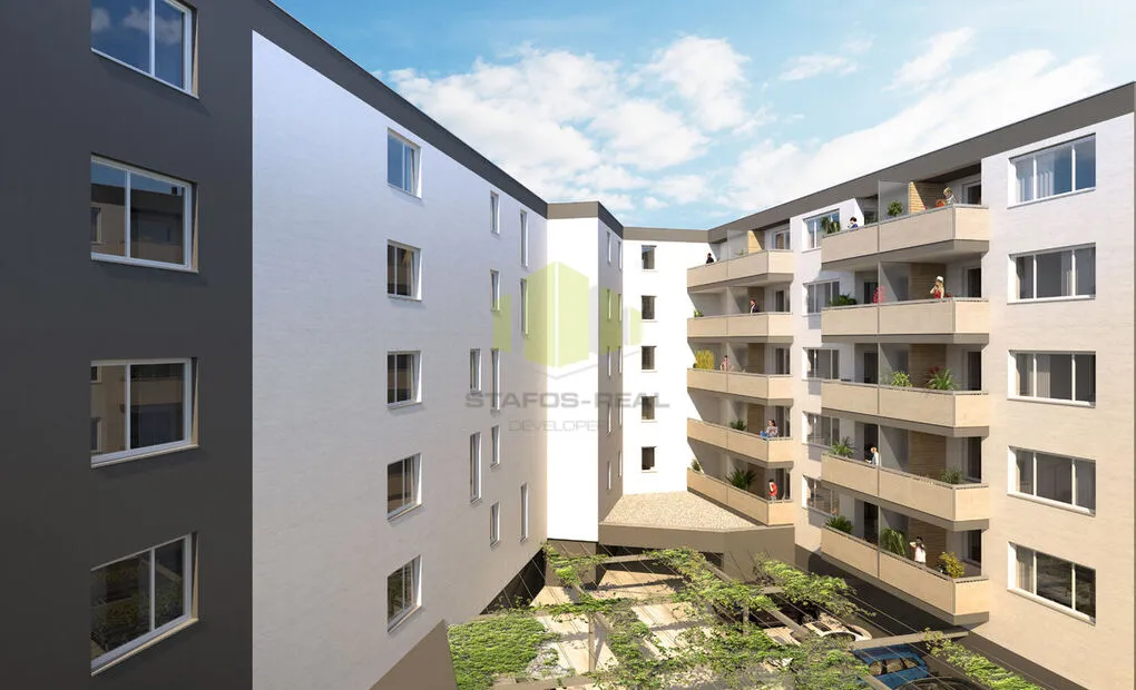 Pronájem novostavby bytu 1+kk 33,2m2 + lodžie 8,1m2 v novostavbě, Tovární, Olomouc - Hodolany