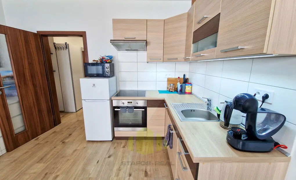 Pronájem novostavby bytu 1+kk 33,2m2 + lodžie 8,1m2 v novostavbě, Tovární, Olomouc - Hodolany