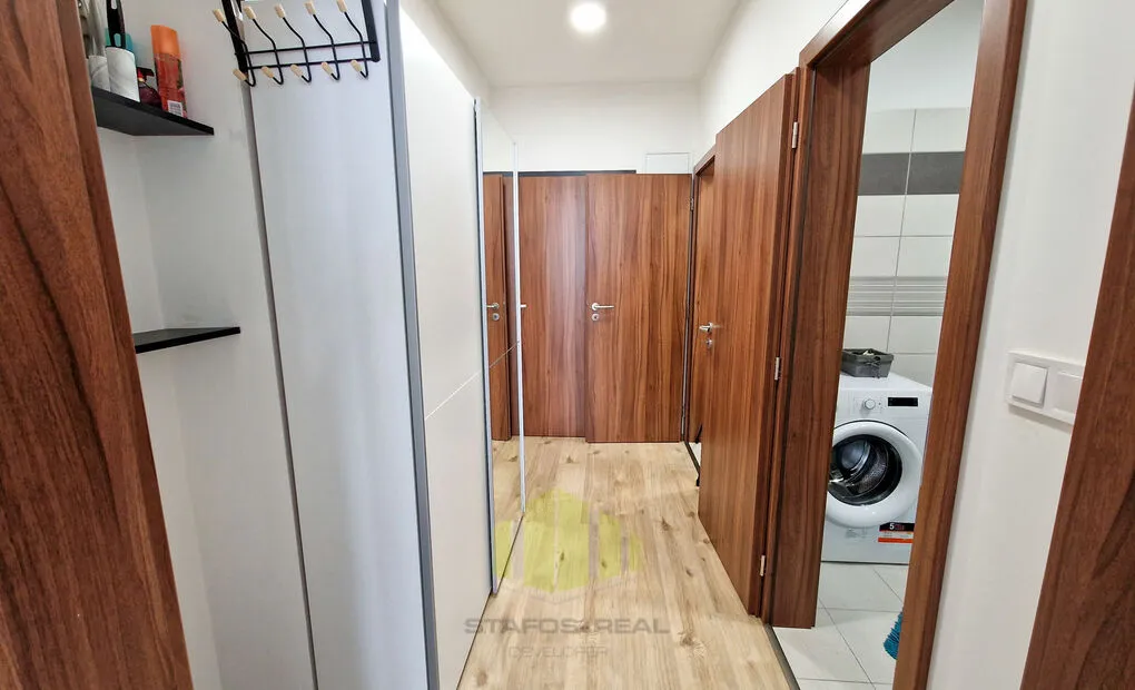 Pronájem novostavby bytu 1+kk 33,2m2 + lodžie 8,1m2 v novostavbě, Tovární, Olomouc - Hodolany