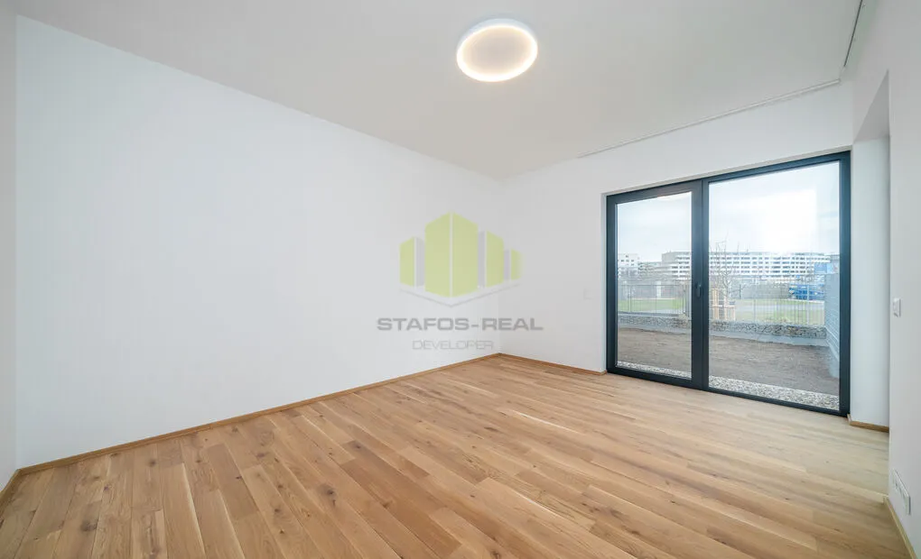 Pronájem luxusní novostavby bytu 3+kk 94,6m2 + terasa 15,8m2, zahrádky 61,4m2, Ostrovní, Olomouc