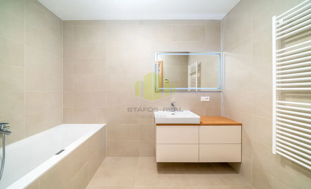 Pronájem luxusní novostavby bytu 3+kk 94,6m2 + terasa 15,8m2, zahrádky 61,4m2, Ostrovní, Olomouc
