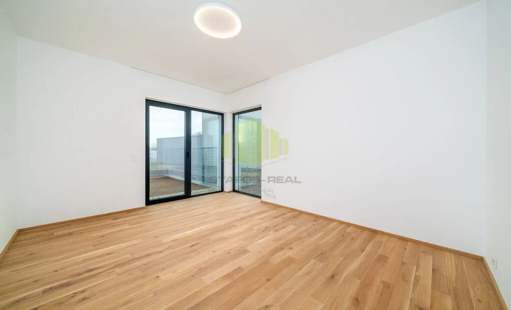 Pronájem luxusní novostavby bytu 3+kk 94,6m2 + terasa 15,8m2, zahrádky 61,4m2, Ostrovní, Olomouc