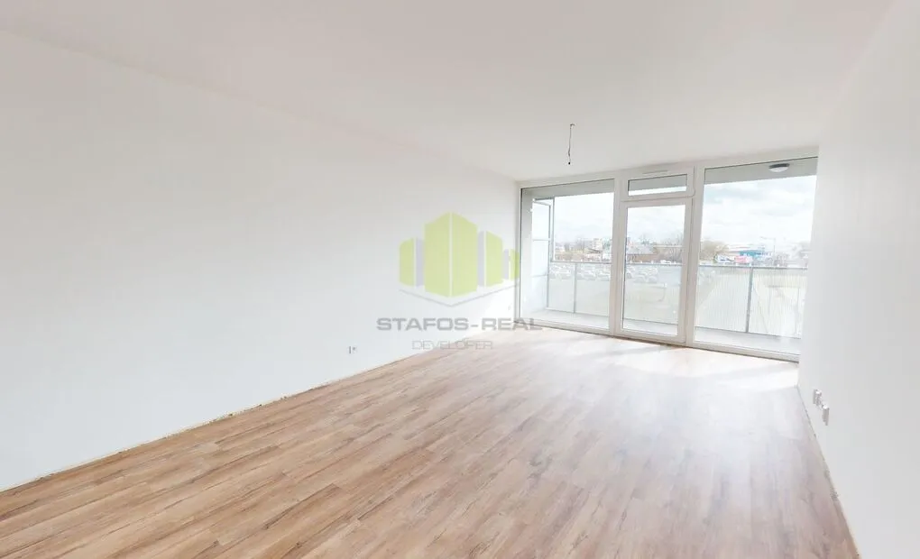 Pronájem novostavby bytu 2+kk 62m2 + lodžie 17m2 v novostavbě, Bydlení Šantova, Olomouc