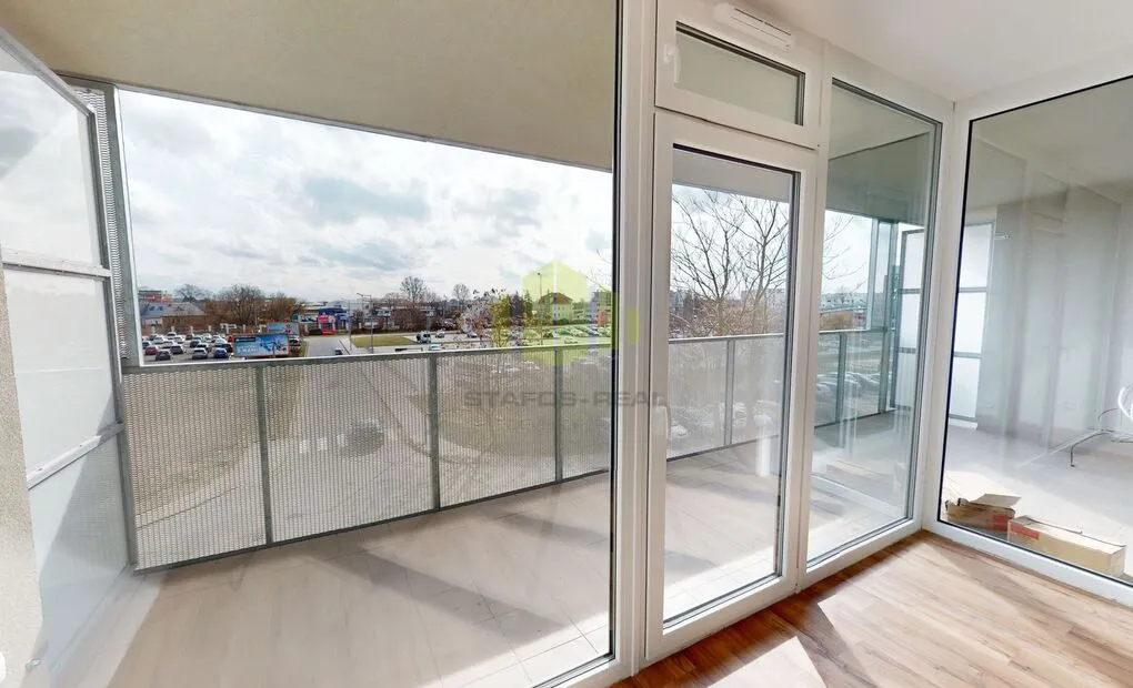 Pronájem novostavby bytu 2+kk 62m2 + lodžie 17m2 v novostavbě, Bydlení Šantova, Olomouc