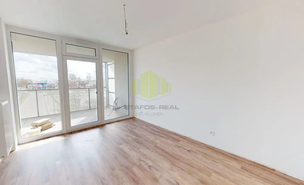 Pronájem novostavby bytu 2+kk 62m2 + lodžie 17m2 v novostavbě, Bydlení Šantova, Olomouc