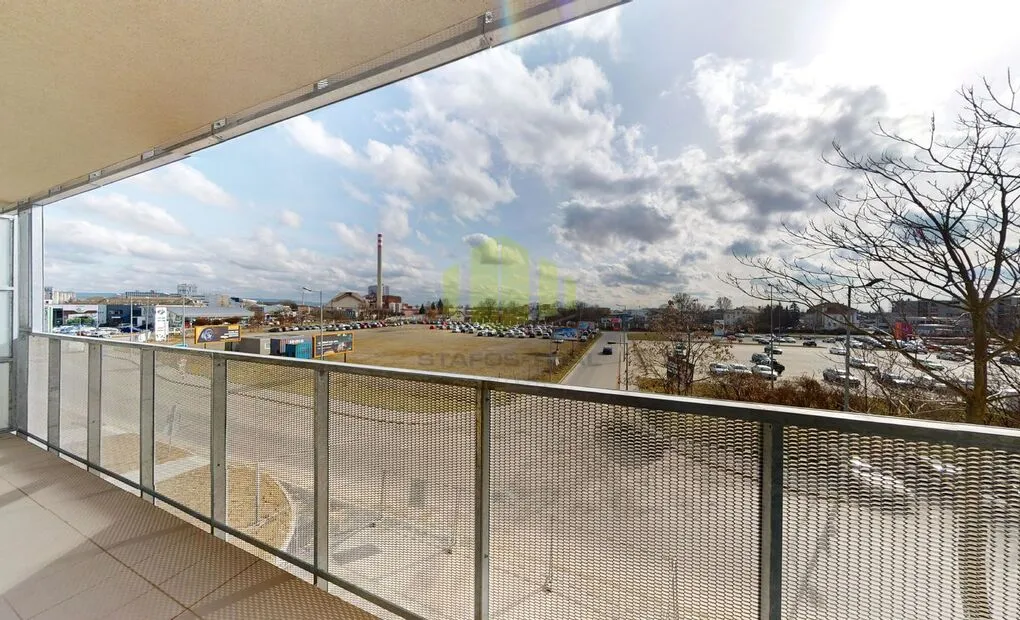 Pronájem novostavby bytu 2+kk 62m2 + lodžie 17m2 v novostavbě, Bydlení Šantova, Olomouc