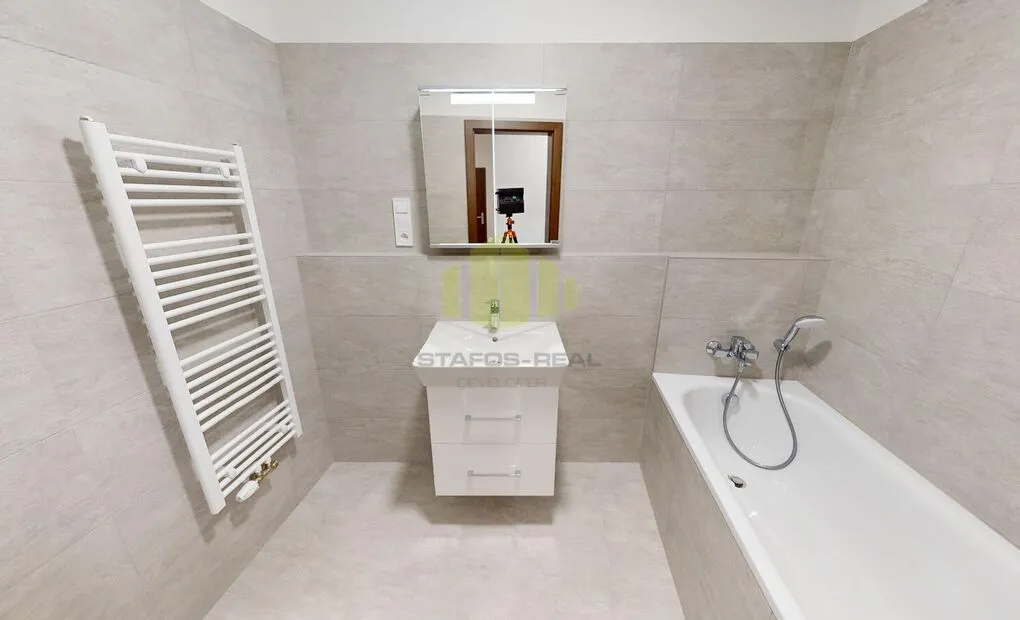 Pronájem novostavby bytu 3+kk 83,17m2 + lodžie 23,40m2 v novostavbě, Bydlení Šantova, Olomouc