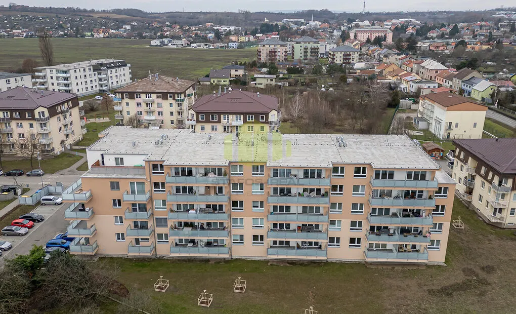 Pronájem nového bytu 2+kk, 58,3m2 + 11,4 m2 lodžie, Topolová, Olomouc - Slavonín