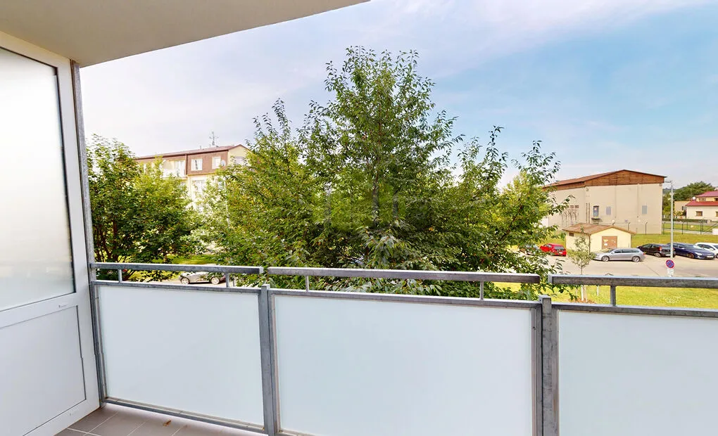Pronájem nového bytu 2+kk, 58,3m2 + 11,4 m2 lodžie, Topolová, Olomouc - Slavonín