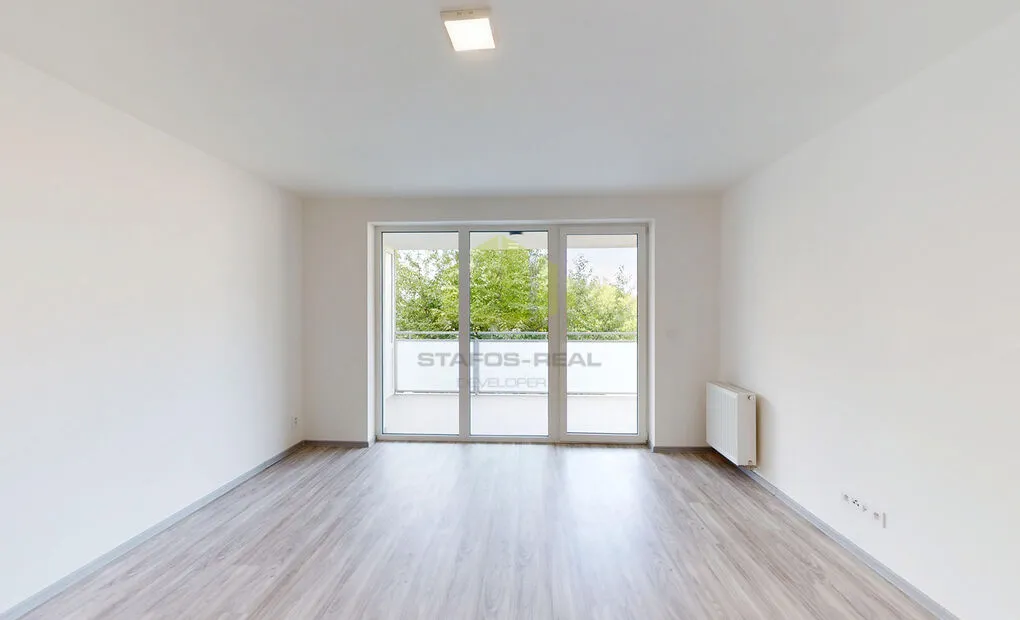Pronájem nového bytu 2+kk, 58,3m2 + 11,4 m2 lodžie, Topolová, Olomouc - Slavonín