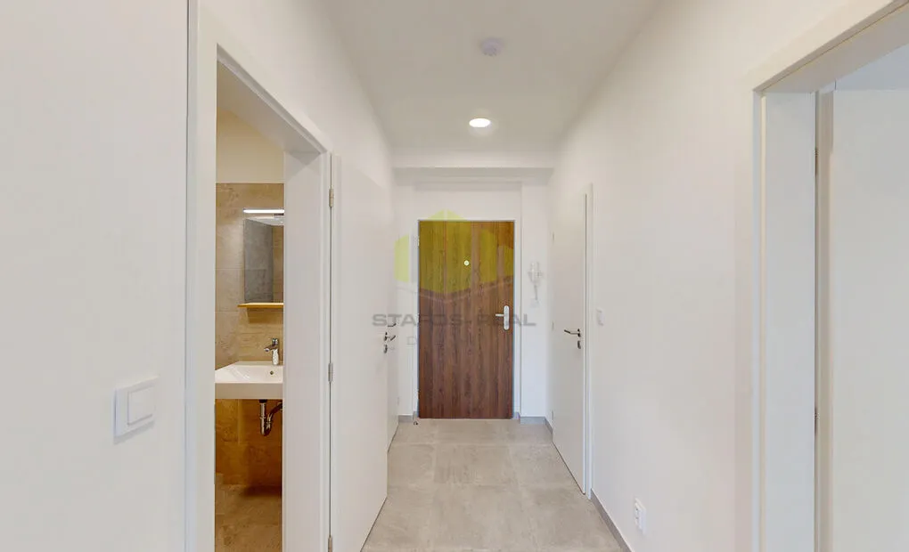 Pronájem nového bytu 2+kk, 58,3m2 + 11,4 m2 lodžie, Topolová, Olomouc - Slavonín
