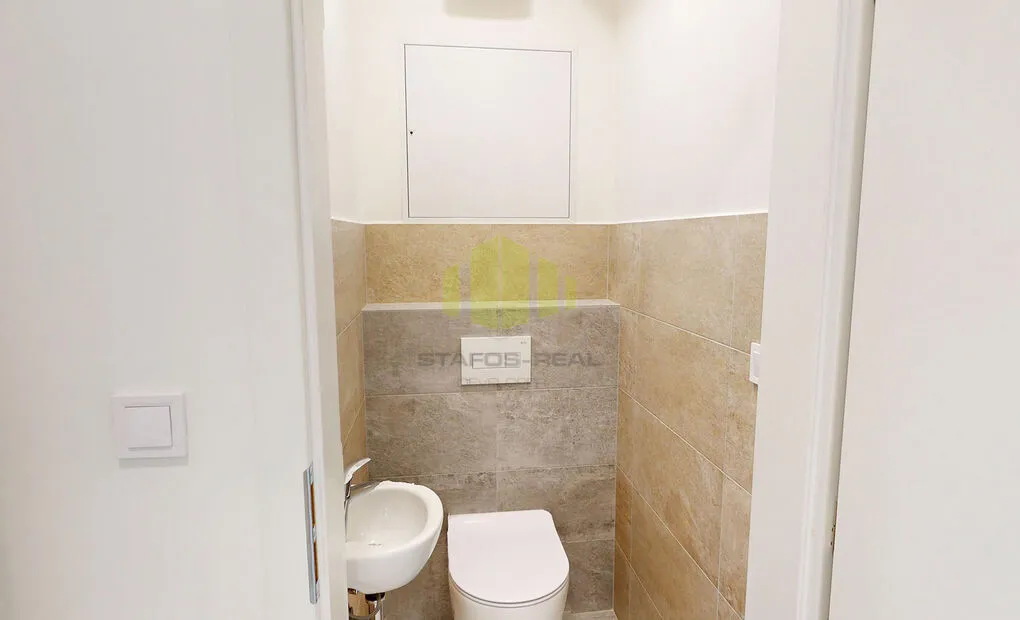 Pronájem nového bytu 2+kk, 58,3m2 + 11,4 m2 lodžie, Topolová, Olomouc - Slavonín