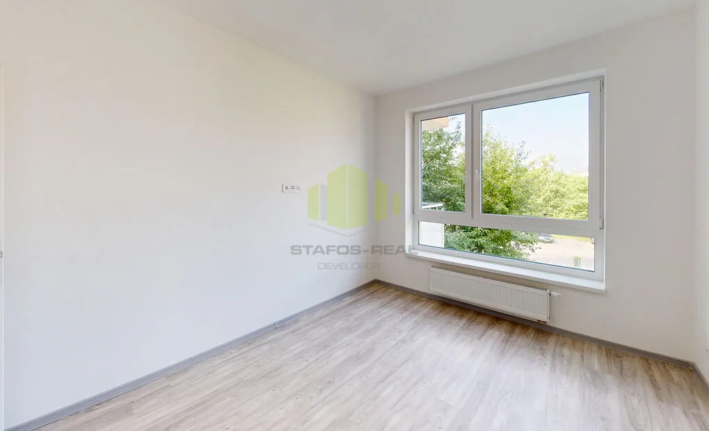Pronájem nového bytu 2+kk, 58,3m2 + 11,4 m2 lodžie, Topolová, Olomouc - Slavonín