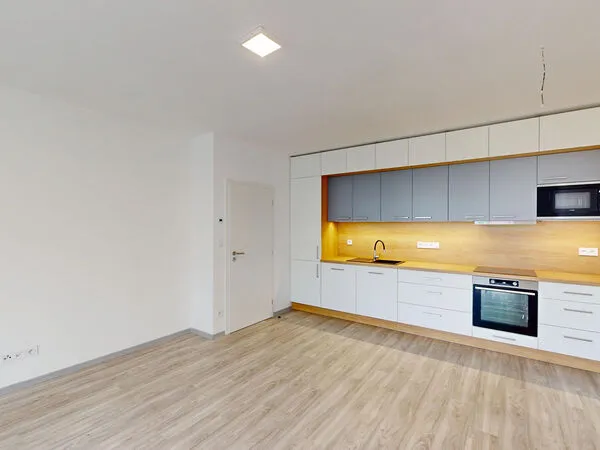 Pronájem nového bytu 2+kk, 58,3m2 + 11,4 m2 lodžie, Topolová, Olomouc - Slavonín