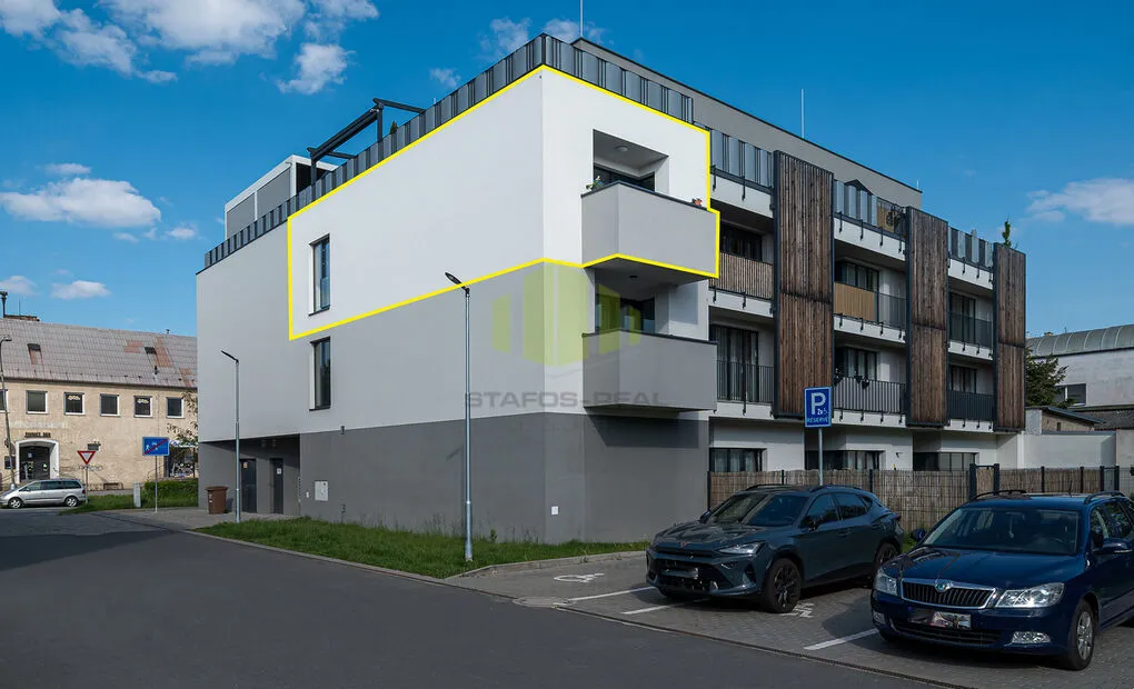 Prodej moderní novostavby bytu 2+kk 53m2 + 5m2 lodžie, Věry Pánkové, Olomouc