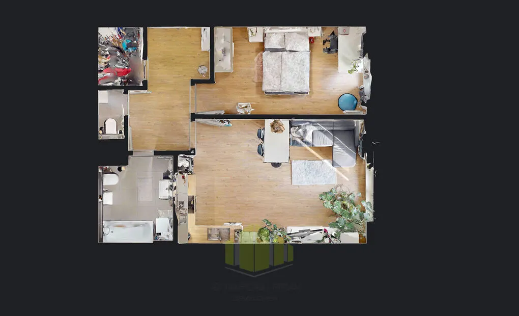 Pronájem novostavby bytu 2+kk 65,31m2 + lodžie 14,74m2 v novostavbě, Šantova, Olomouc