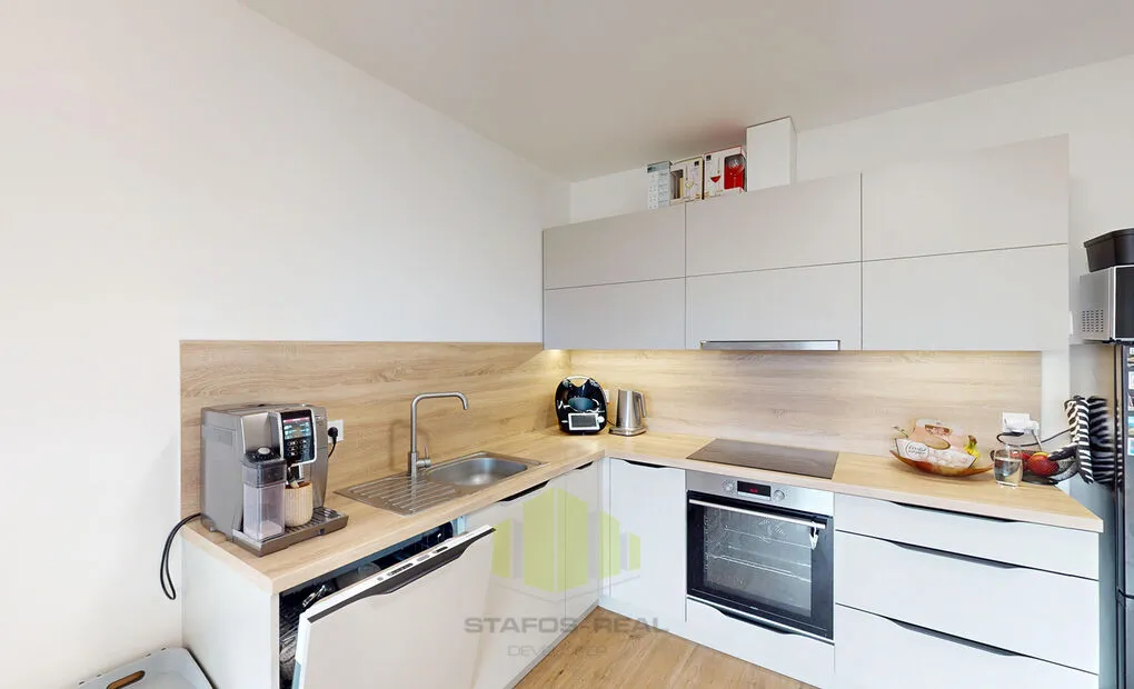 Pronájem novostavby bytu 2+kk 65,31m2 + lodžie 14,74m2 v novostavbě, Šantova, Olomouc
