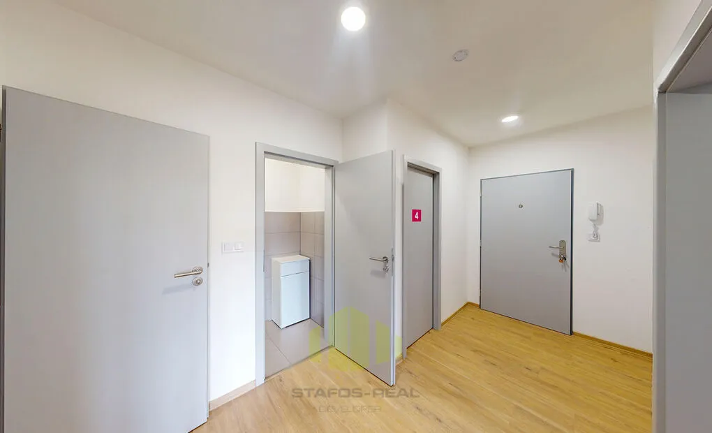 Pronájem novostavby bytu 2+kk 65,31m2 + lodžie 14,74m2 v novostavbě, Šantova, Olomouc