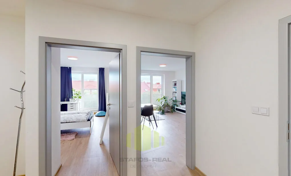 Pronájem novostavby bytu 2+kk 65,31m2 + lodžie 14,74m2 v novostavbě, Šantova, Olomouc