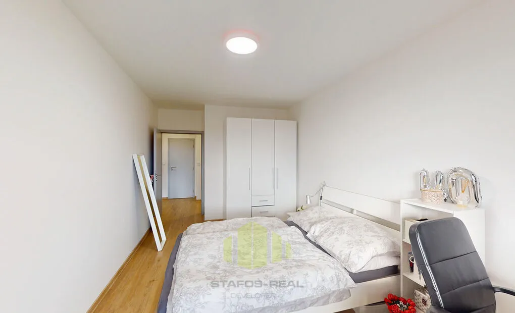 Pronájem novostavby bytu 2+kk 65,31m2 + lodžie 14,74m2 v novostavbě, Šantova, Olomouc