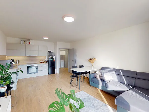 Pronájem novostavby bytu 2+kk 65,31m2 + lodžie 14,74m2 v novostavbě, Šantova, Olomouc