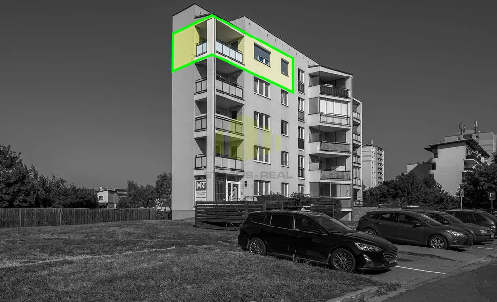 Pronájem moderního bytu 3+kk, 88m2 + 11,27m2 lodžie, Peškova, Olomouc - Povel