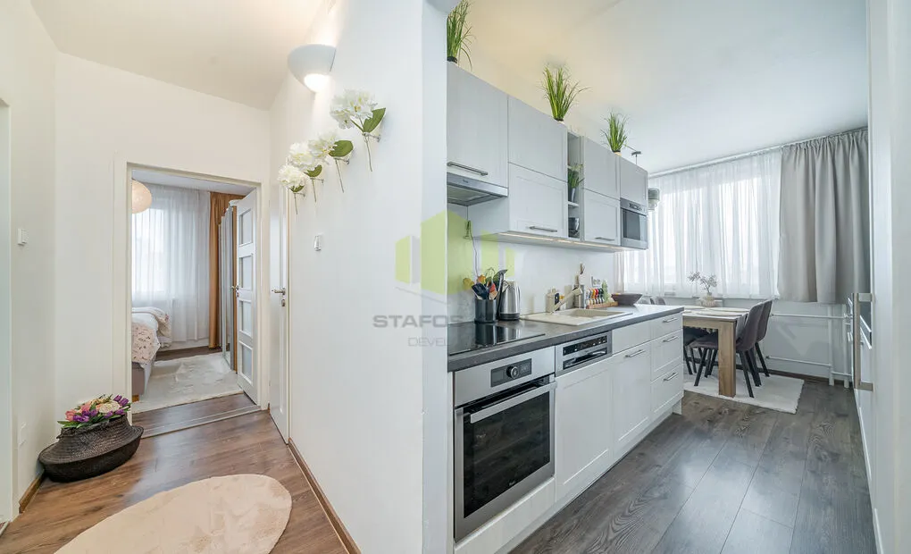 Prodej moderního bytu 3+kk, 72,9m2 + 3,80m2 balkon, Mišákova, Olomouc - Povel